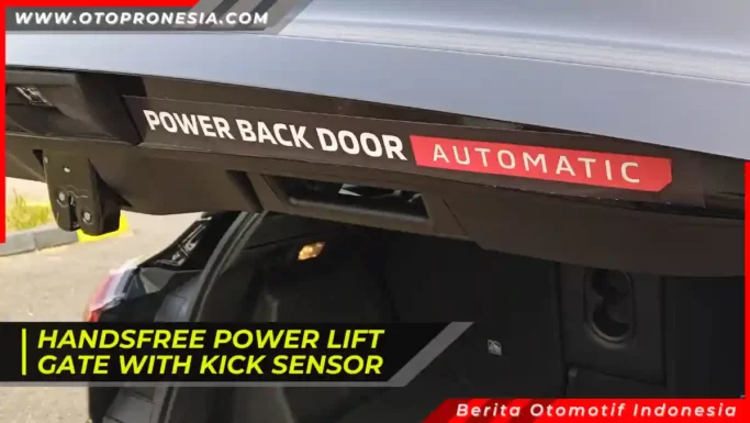 Handsfree Power Liftgate with Kick Sensor