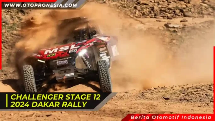 Hasil lomba klasemen mobil challenger Reli Dakar 2024 stage 12
