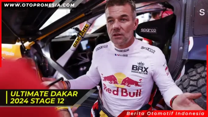 Hasil lomba klasemen mobil ultimate Reli Dakar 2024 stage 12