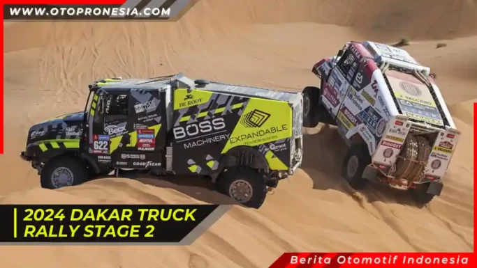 Hasil lomba klasemen Truck Rally 2024 stage 2,