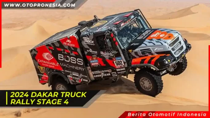 Hasil lomba klasemen Truck Rally 2024 stage 4
