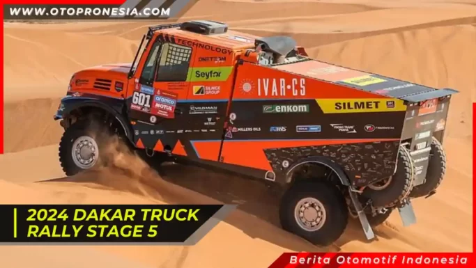 Hasil lomba klasemen Truck Rally 2024 stage 5