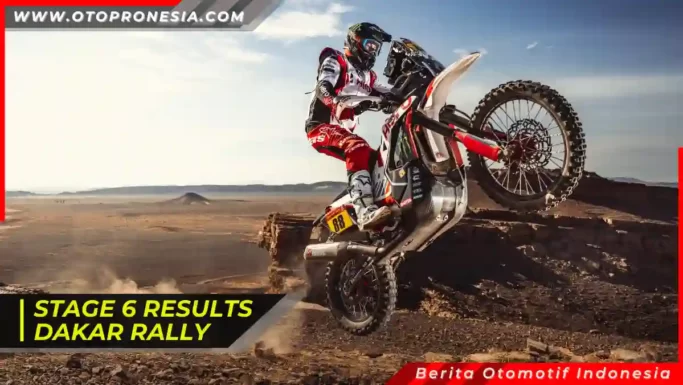 Hasil lomba balapan reli dakar 2024 stage 6 etape Shubaytah