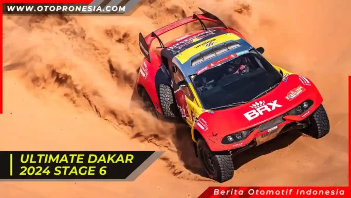 Hasil lomba klasemen mobil Ultimate Reli Dakar 2024 Stage 6