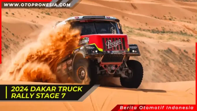 Hasil lomba kelas Truck Reli Dakar Etape Stage 7