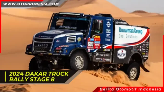 Hasil lomba kelas Truck Reli Dakar Etape Stage 8